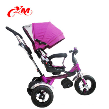 triciclo kids baby metal tricycle EVA wheel/children bike with umbrella tricycle kids/2017Alibaba cheap tricycle for children